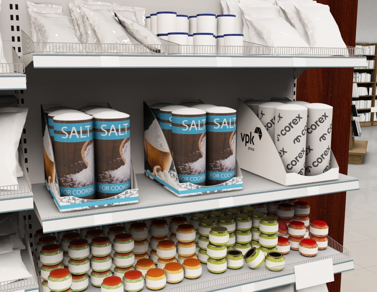 Stronger Together retail packaging salt